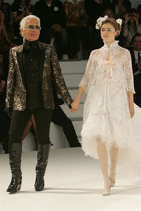 karl lagerfeld chanel dress|karl lagerfeld runway shows.